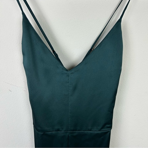 Abercrombie & Fitch Satin green jumper size: S - Picture 3 of 12